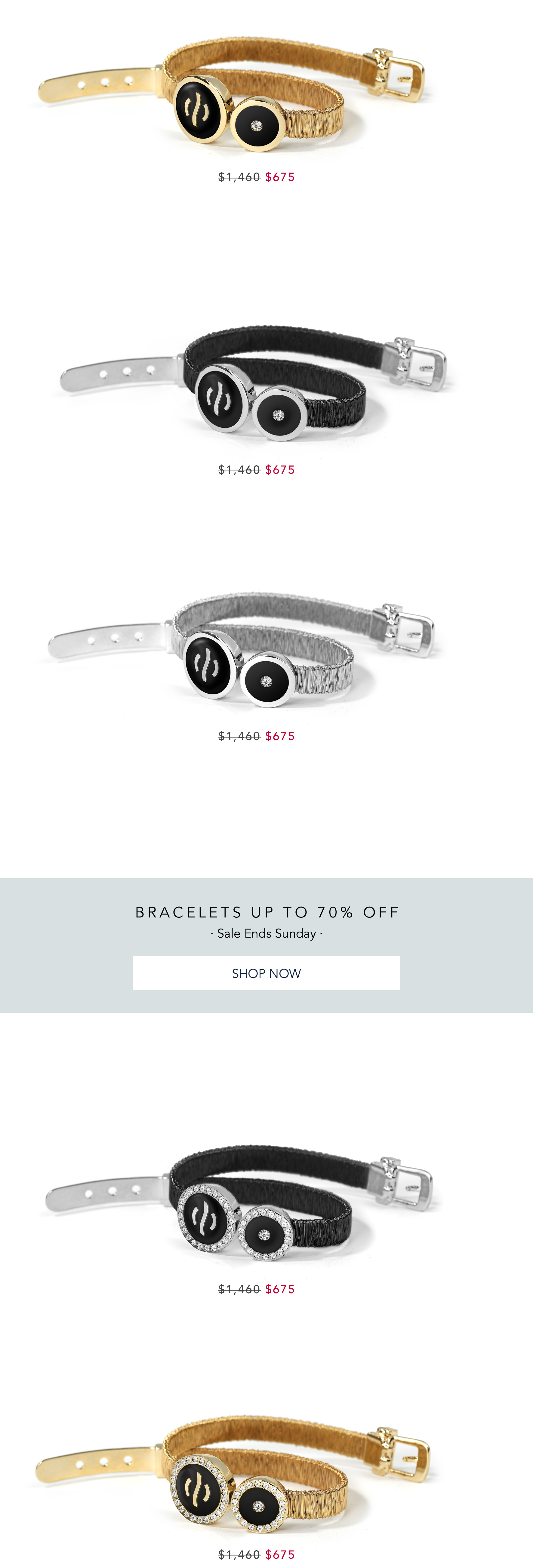 Philip stein clearance bracelet sale